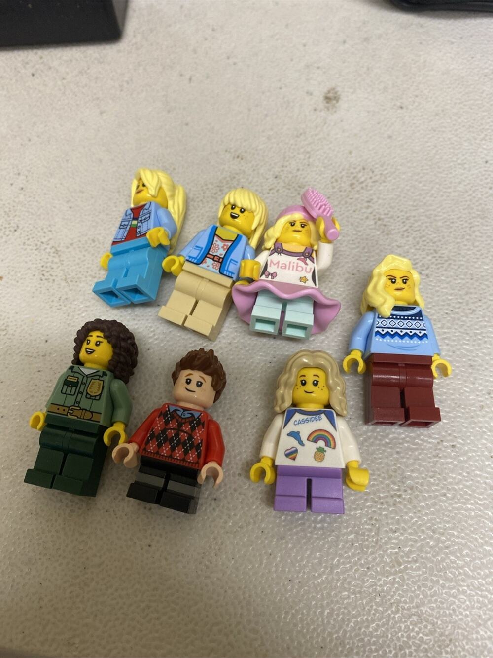 Lot Of 7 Lego Figures